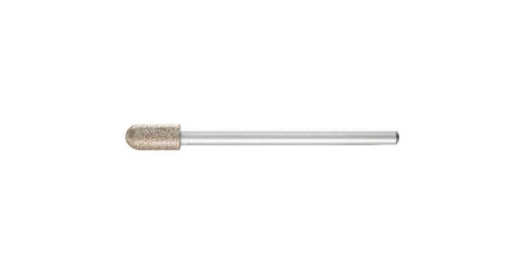 1001427644 CBN mounted point cylindrical diameter 5.0 mm shank 3 mm B126