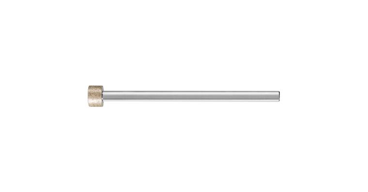 1001437563 CBN mounted point cylinder diameter 12.0 mm carbide shank 6 mm B151 coarse