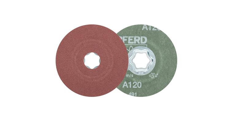 1001440635 COMBICLICK corundum fiber disc diameter 100mm A120 universal
