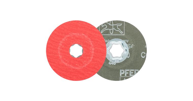 1001440637 COMBICLICK ceramic grain fiber disc diameter 100mm CO-COOL50 stainless steel