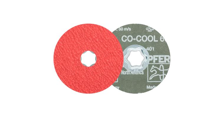1001440638 COMBICLICK ceramic grain fiber disc diameter 100mm CO-COOL60 stainless steel