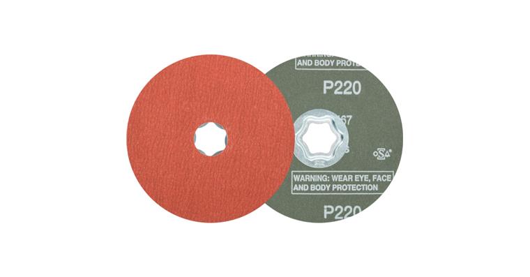 1001436203 COMBICLICK corundum fiber disc diameter 115 mm A-COOL220 for stainless steel