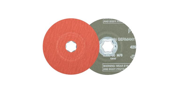 1001436199 COMBICLICK corundum fiber disc diameter 115 mm A-COOL60 for stainless steel