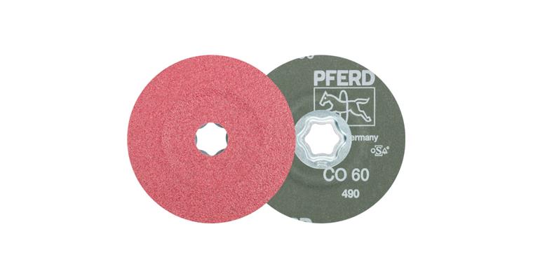 1001436221 COMBICLICK ceramic grain fiber disc diameter 115 mm CO60 high stock removal
