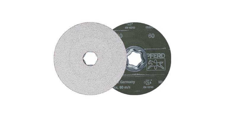 1001441019 COMBICLICK ceramic grain fiber disc diameter 115 mm CO-ALU60 NE Metals