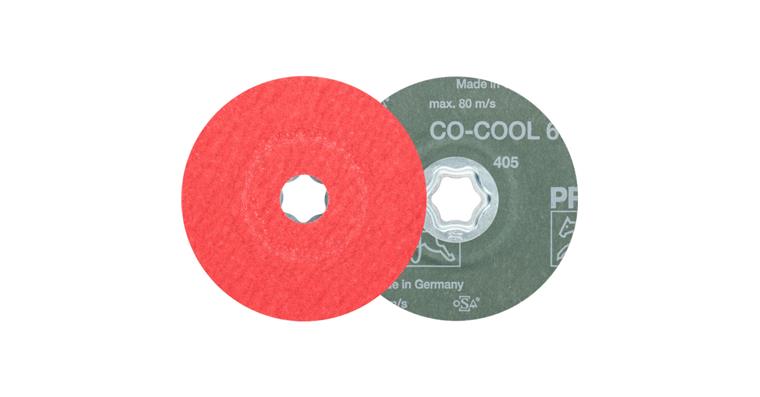 1001436238 COMBICLICK ceramic grain fiber disc diameter 115 mm CO-COOL60 stainless steel
