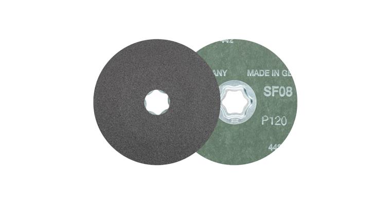 1001437248 COMBICLICK SiC fiber disc diameter 115 mm SIC120 for hard non-ferrous metals