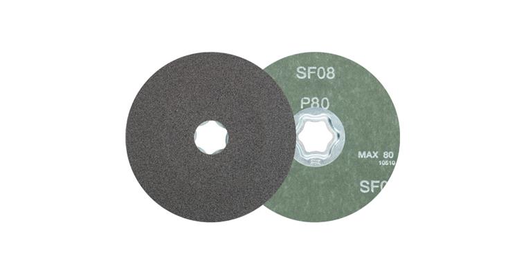 1001437247 COMBICLICK SiC fiber disc diameter 115 mm SIC80 for hard non-ferrous metals