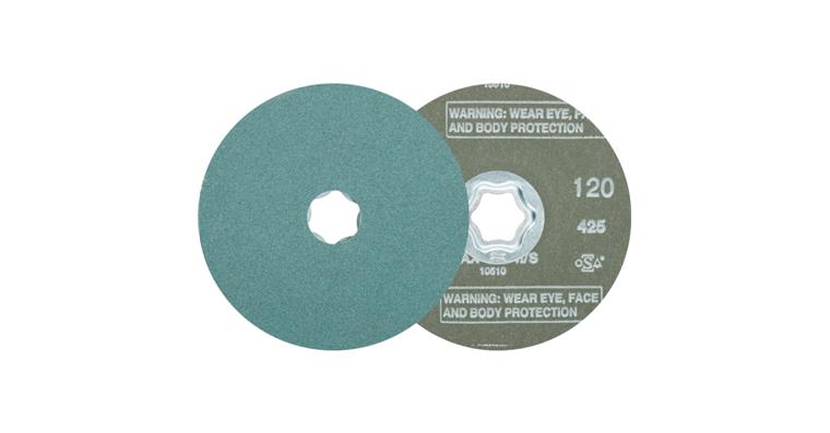 1001436257 COMBICLICK zirconia fiber disc diameter 115 mm Z120 for high stock removal
