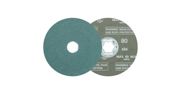 1001436256 COMBICLICK zirconia fiber disc diameter 115 mm Z80 for high stock removal