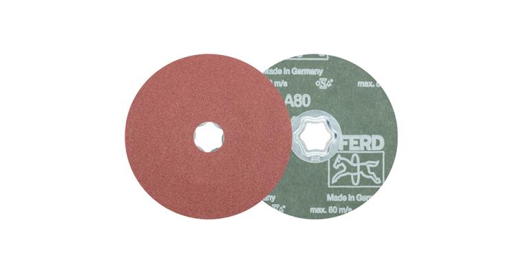 1001441837 COMBICLICK corundum fiber disc diameter 125 mm A80 universal 10