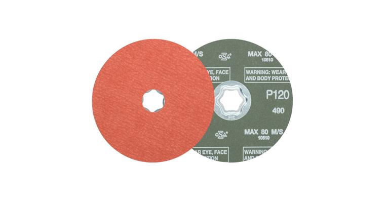 1001436207 COMBICLICK corundum fiber disc diameter 125 mm A-COOL120 for stainless steel