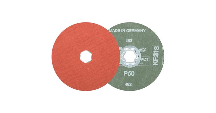 1001436204 COMBICLICK corundum fiber disc diameter 125 mm A-COOL50 for stainless steel