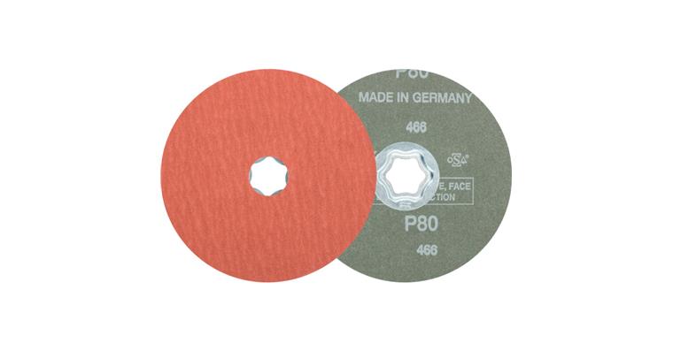 1001436206 COMBICLICK corundum fiber disc diameter 125 mm A-COOL80 for stainless steel