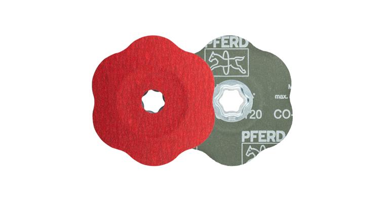 1001441924 COMBICLICK ceramic grain fiber disc diameter 125mm CO-COOL120 CONTOUR