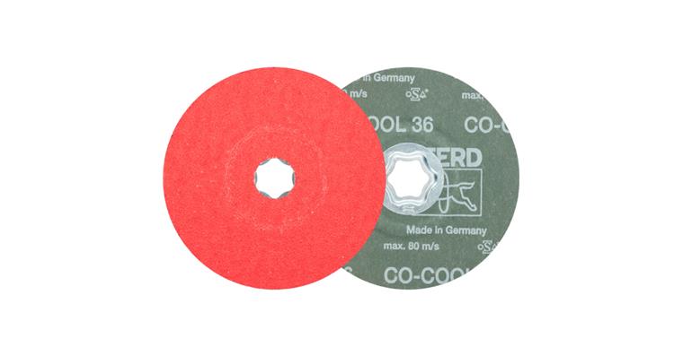 1001441839 COMBICLICK ceramic grain fiber disc diameter 125 mm CO-COOL36 5 pieces