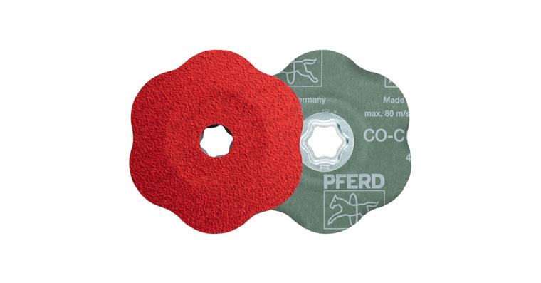 1001441925 COMBICLICK ceramic grain fiber disc diameter 125mm CO-COOL60 CONTOUR
