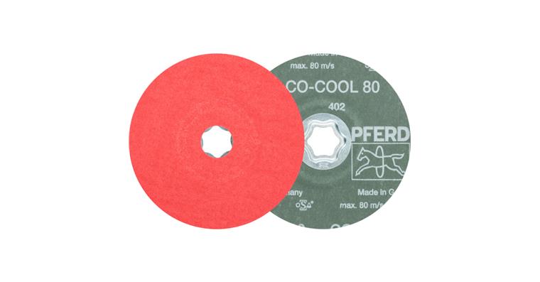 1001441840 COMBICLICK ceramic grain fiber disc diameter 125 mm CO-COOL80 5 pieces