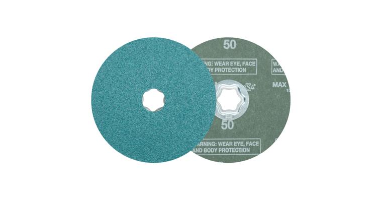 1001436260 COMBICLICK zirconia fiber disc diameter 125 mm Z50 for high stock removal