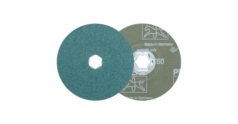 1001436261 COMBICLICK zirconia fiber disc diameter 125 mm Z60 for high stock removal