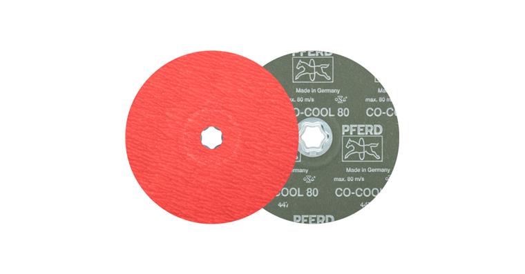 1001436251 COMBICLICK ceramic grain fiber disc diameter 180mm CO-COOL80 stainless steel