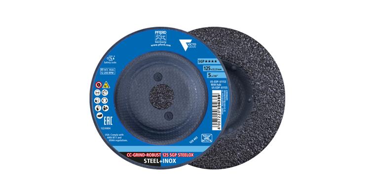 1044631401 CC-GRIND ROBUST grinding wheel 125x22.23 mm special line SGP STEELOX steel