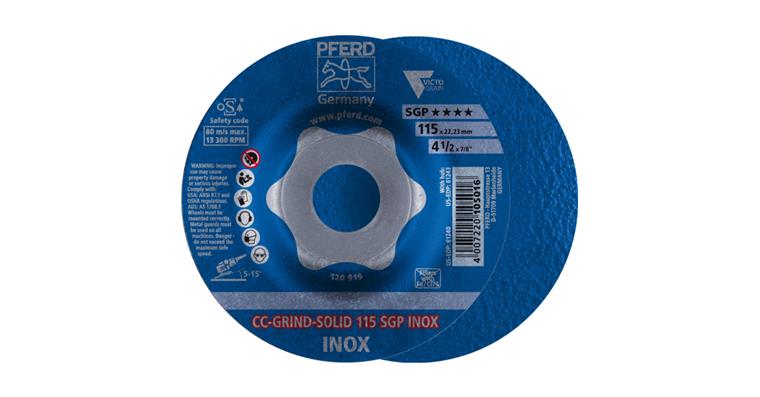 1044631104 CC-GRIND SOLID grinding wheel 115x22.23 mm COARSE line SGP INOX stainless steel