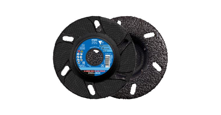 1044631501 Brusný kotouč PFERD CC-GRIND VIEW 125x22,23 mm, speciální ocel SGP STEELOX