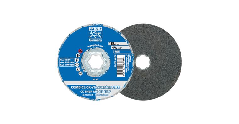 1001437368 COMBICLICK crimped fleece blank CC PNER 115 mm medium-hard SIC fine