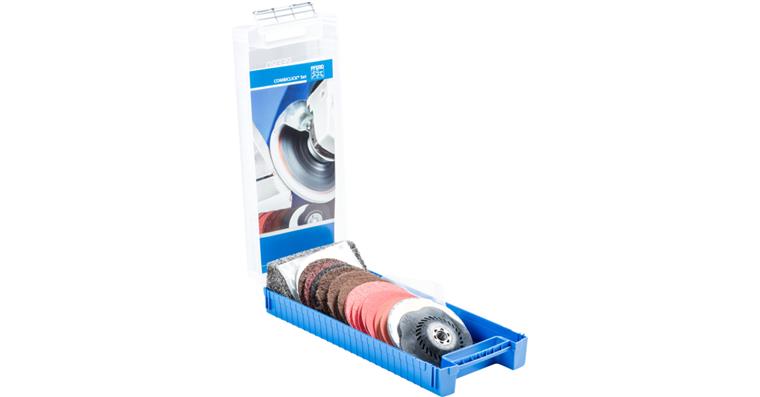 1001439259 COMBICLICK Set 19-piece diameter 115 mm M14 Machining coarse, polished