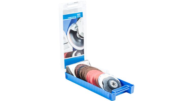 1001439260 COMBICLICK set 19-piece diameter 125 mm M14 machining coarse, polished