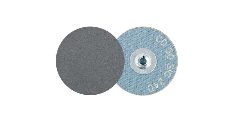 1043846405 COMBIDISC SIC abrasive sheet CD diameter 50mm SIC240 for hard non-ferrous metals