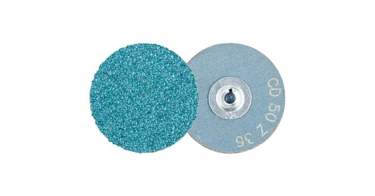 1001428370 COMBIDISC zirconium abrasive sheet CD diameter 50mm Z36 for hardened steel
