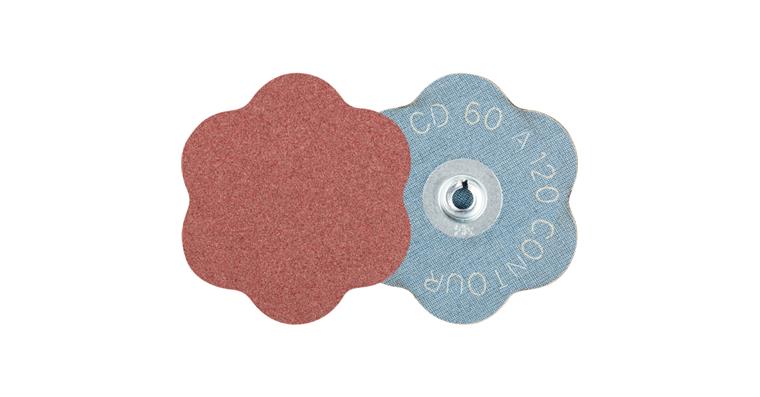 1043842103 COMBIDISC aluminium oxide sanding sheet CD diameter 60mm A120 CONTOUR