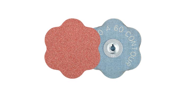 1043842101 COMBIDISC aluminium oxide sanding sheet CD diameter 60mm A60 CONTOUR for contours