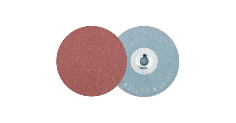 1001434914 COMBIDISC corundum sanding sheet CD diameter 75 mm A120 FLEX toolmaking