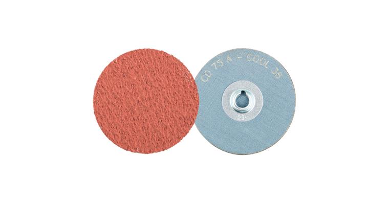 1001428367 COMBIDISC corundum sanding sheet CD diameter 75 mm A36 COOL for stainless steel