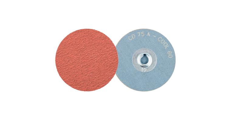 1001428369 COMBIDISC corundum sanding sheet CD diameter 75 mm A80 COOL for stainless steel