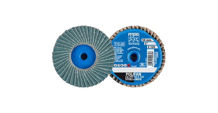 1043850204 COMBIDISC Zirkon MiniPOLIFAN CD diameter 50mm Z120 for hardened steel