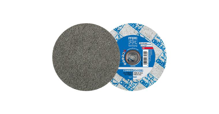 1043853213 COMBIDISC Pressed fleece bladder CD PNER Diameter 75 mm Hard A Fine