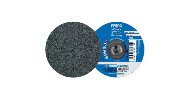 1043853312 COMBIDISC pressed fleece blank CD PNER 50mm medium hard SIC fine for finish