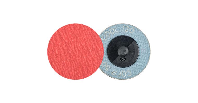 1001436146 COMBIDISC ceramic grain mini fiber disc CDFR 50 mm CO-COOL120 for steel
