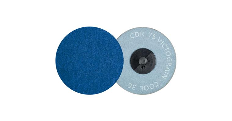 1043845703 COMBIDISC abrasive sheet CDR diameter 75 mm VICTOGRAIN-COOL36 for steel