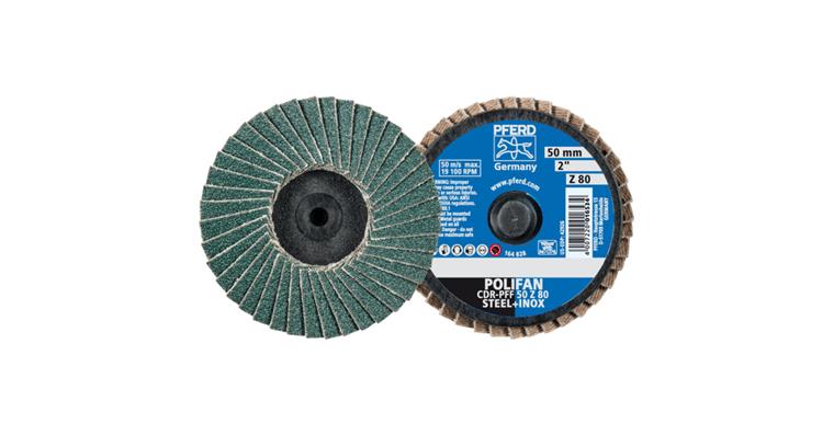 1001440480 COMBIDISC Zirkon MiniPOLIFAN CDR diameter 50mm Z80 for hardened steel