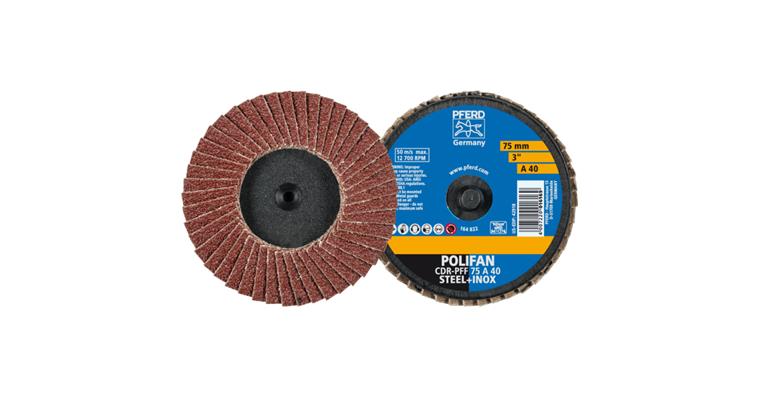 1001440477 COMBIDISC Aluminium oxide Mini-POLIFAN CDR Diameter 75 mm A40 universal