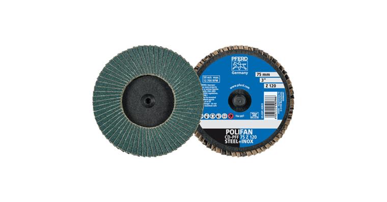 1001440470 COMBIDISC Zirkon Mini-POLIFAN CDR Diameter 75 mm Z120