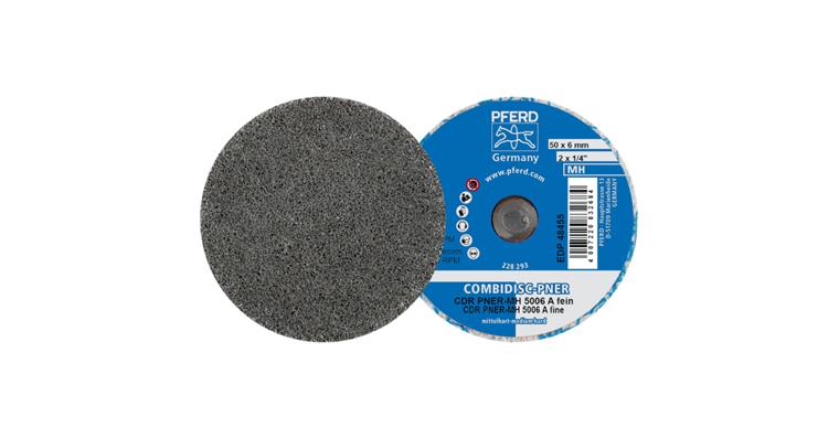 1001437017 COMBIDISC pressed non-woven blank CDR PNER 50mm Medium hard A Fine for finish