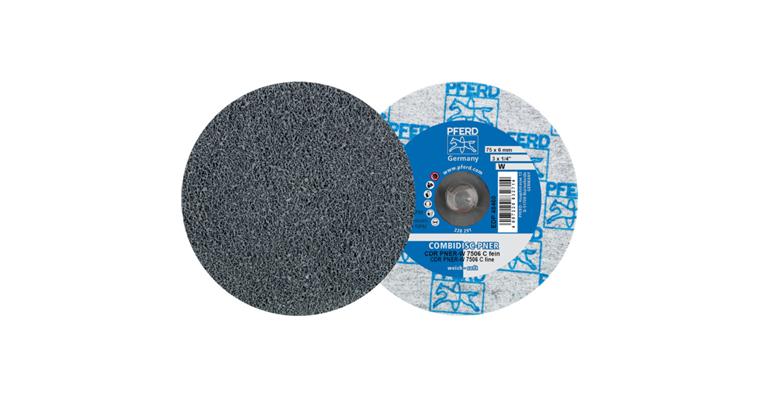 1001437016 COMBIDISC pressed fleece blank CDR PNER 75 mm soft SIC fine for finish