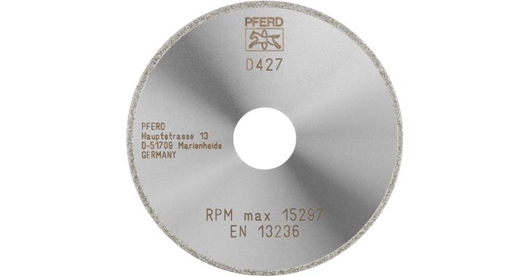 1001436869 diamond cutting blade D1A1R 100x2.0x22.23 mm D427 coating for GRP/CFRP