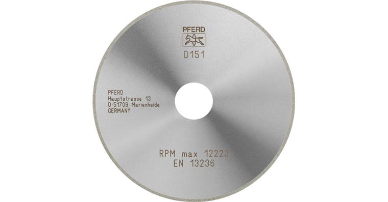1001429465 diamond cutting blade D1A1R 125x1.4x20.0mm D151 medium for glass ceramic